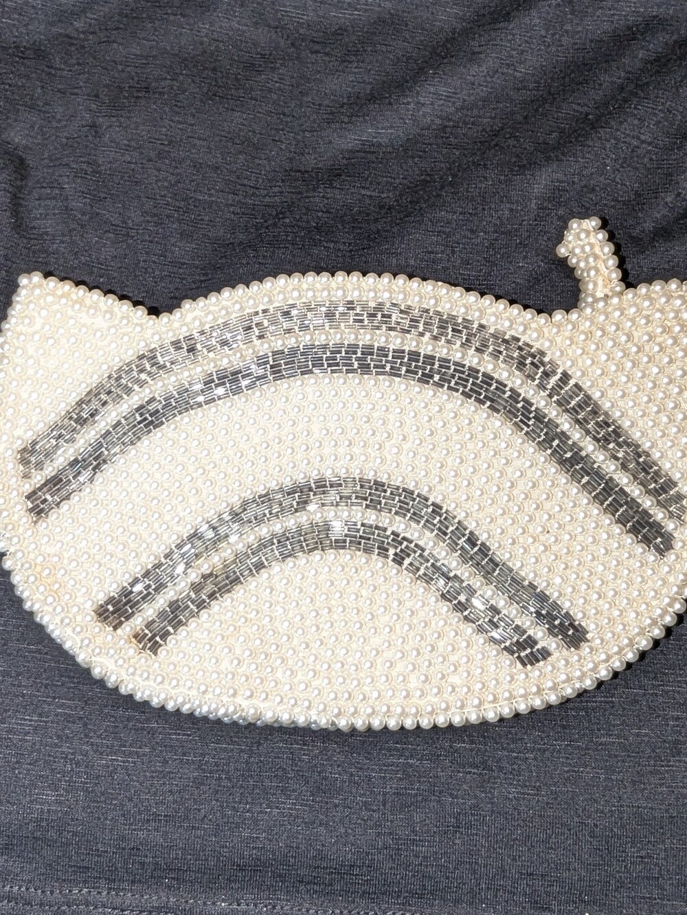Vintage Beaded Clutch Bag - Made In Japan - Picture 1 of 7